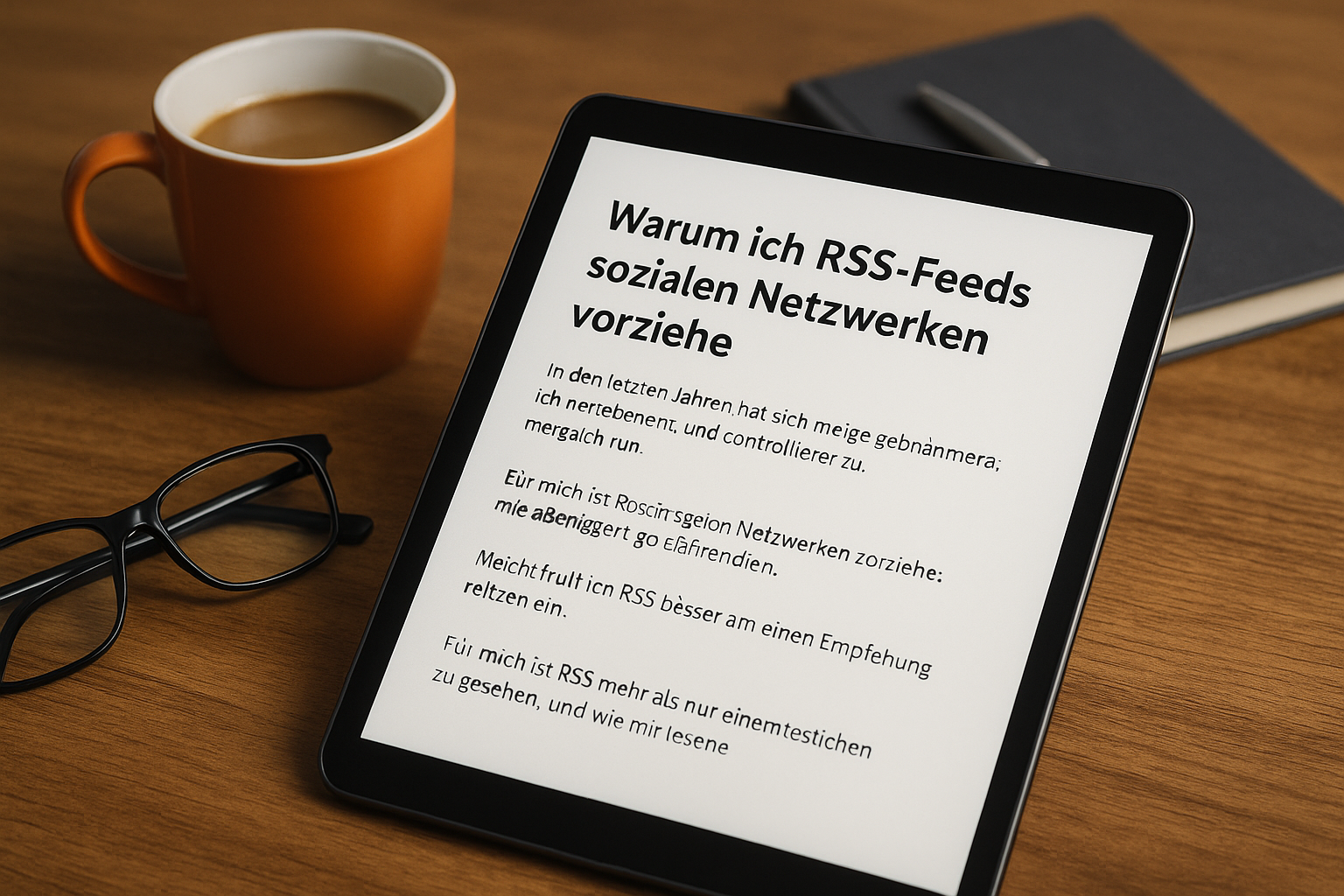 Warum ich RSS-Feeds sozialen Netzwerken vorziehe