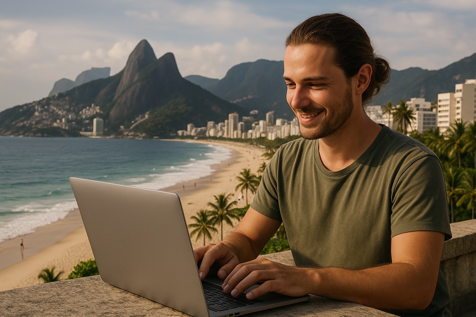 So erhältst Du das Visum für digitale Nomaden in Brasilien