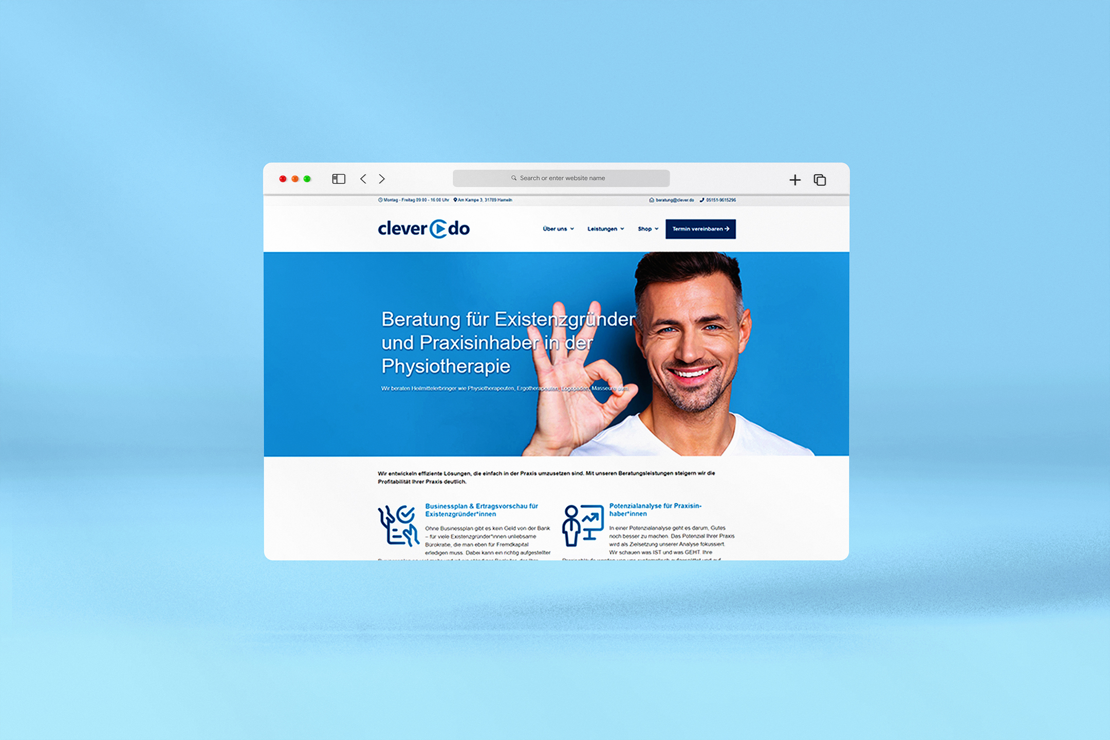 Webdesign & SEO für die cleverdo in Hameln